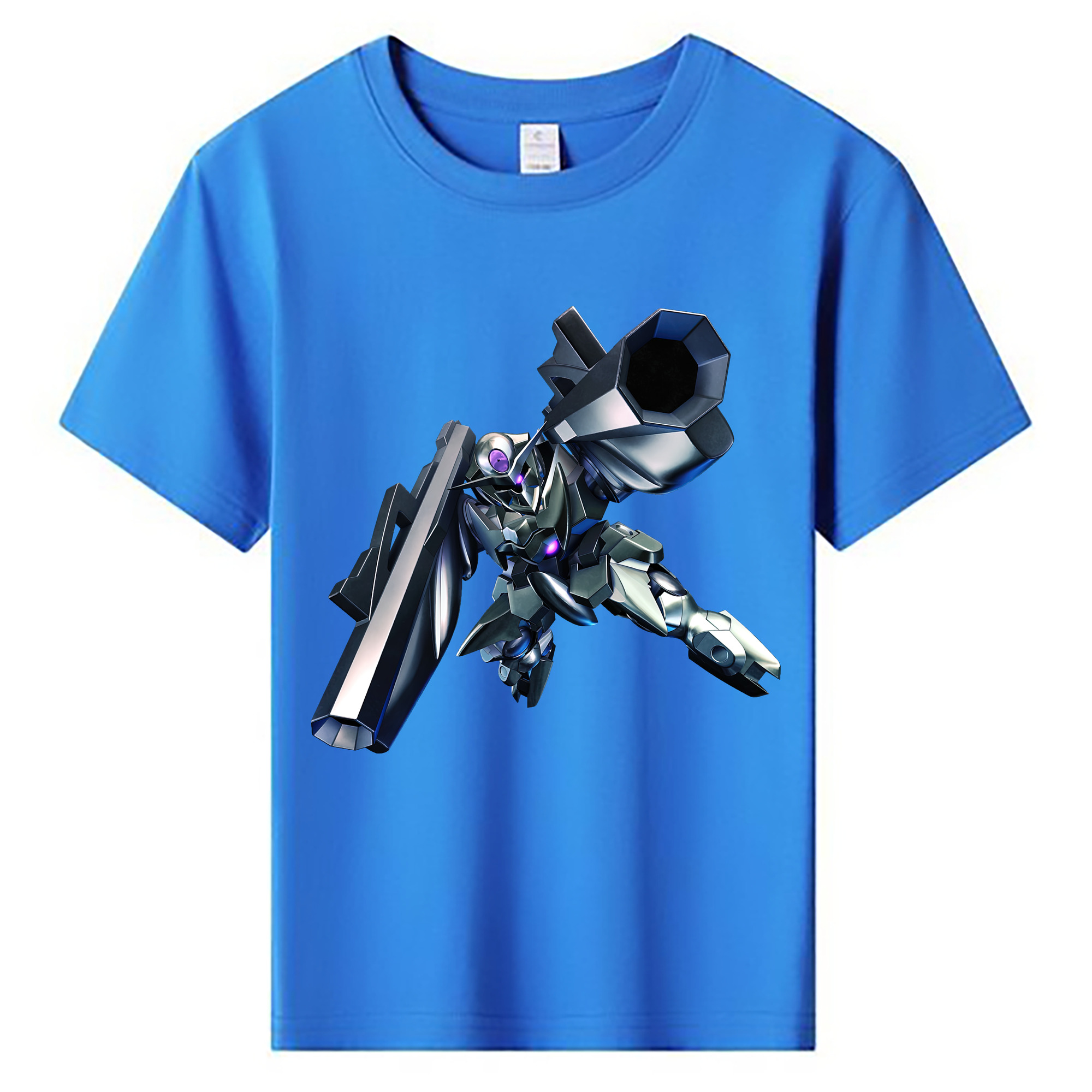 （画像用） 機動戦士ガンダム Mobile Suit Gundam 綿100％キッズTシャツ（フロントプリント）